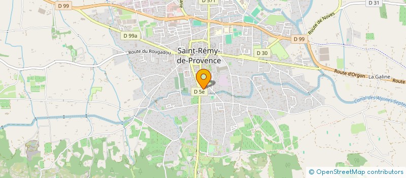 localisation de l'entreprise ACLAP  SAINT-REMY-DE-PROVENCE