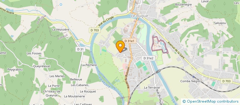 localisation de l'entreprise ACLAPS à SAINT-CHAMASSY