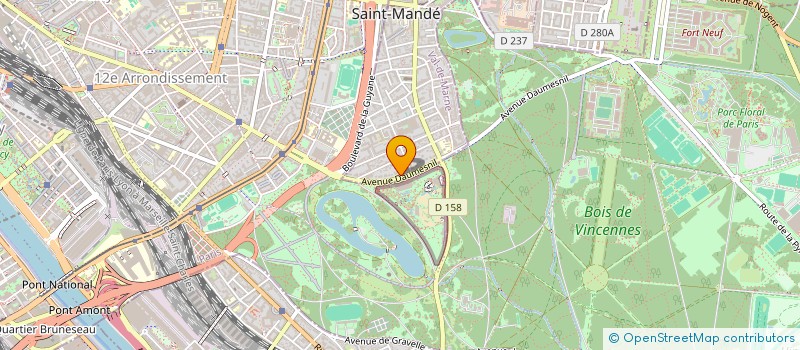 localisation de l'entreprise ACLARE  SAINT-MANDE