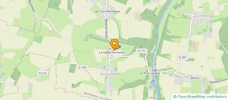 localisation de l'entreprise ACLB ELEC  MONTILLIERES-SUR-ORNE