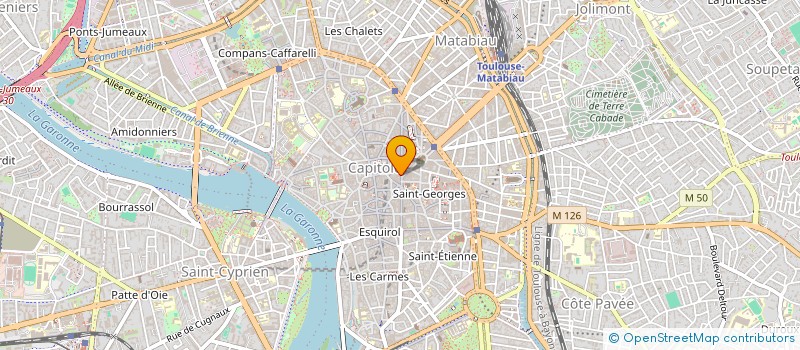 localisation de l'entreprise ACLC à TOULOUSE