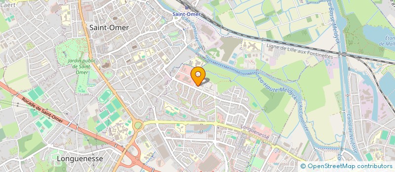 localisation de l'entreprise ACLCA OUTDOOR à LONGUENESSE