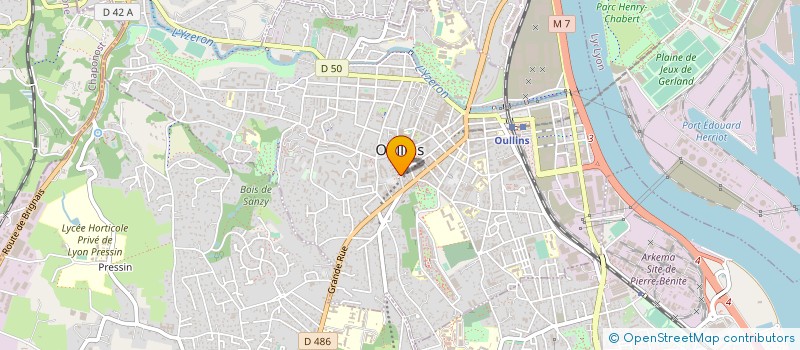 localisation de l'entreprise ACLCO à OULLINS-PIERRE-BENITE