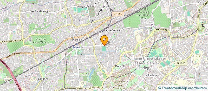 localisation de l'entreprise ACLEANCE  PESSAC