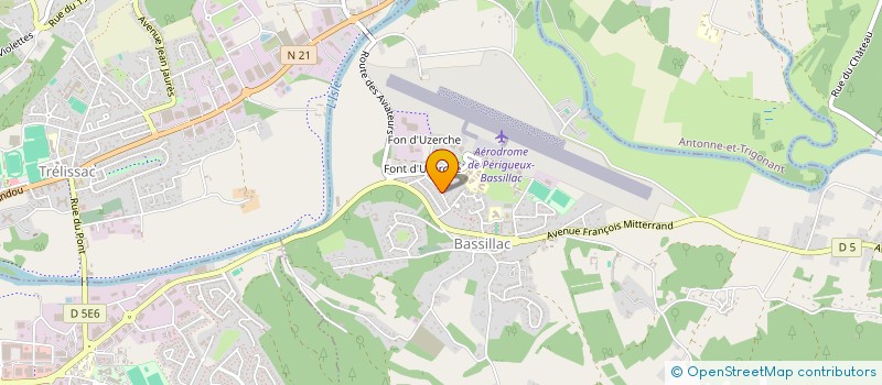 localisation de l'entreprise ACLEMAB  BOULAZAC ISLE MANOIRE