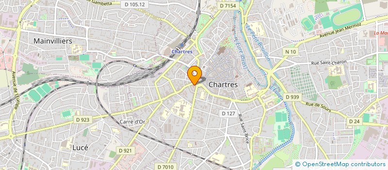 localisation de l'entreprise ACLEREP 28 MAISON SOLEIL à CHARTRES
