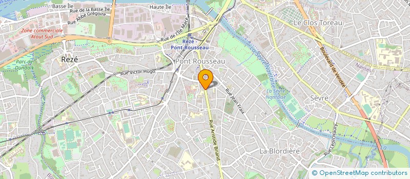 localisation de l'entreprise ACLG à REZE