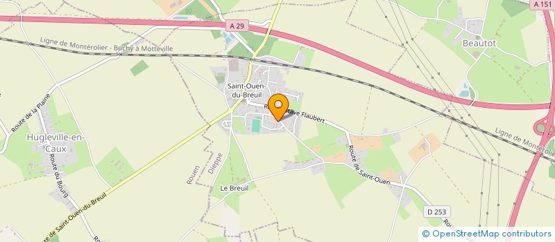 localisation de l'entreprise ACLH  SAINT-OUEN-DU-BREUIL