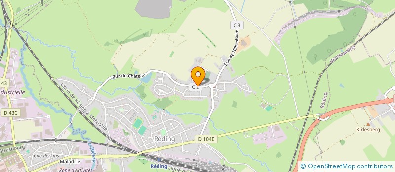 localisation de l'entreprise ACLIPTIC à REDING