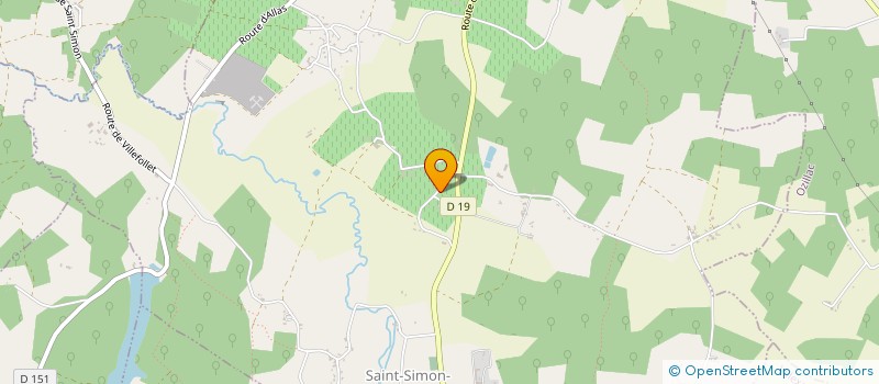 localisation de l'entreprise ACLJ  MORTIERS