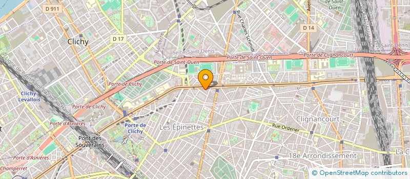 localisation de l'entreprise ACLM à PARIS