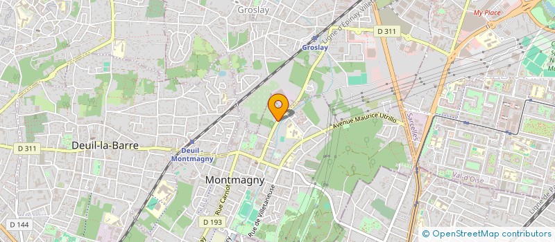 localisation de l'entreprise ACLM HOLDING  MONTMAGNY