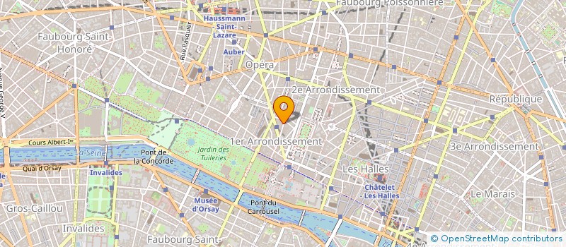 localisation de l'entreprise ACLOQUE TRADING à PARIS