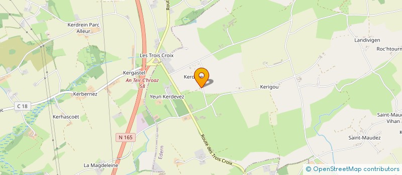 localisation de l'entreprise ACLP  EDERN