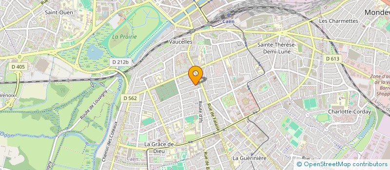localisation de l'entreprise ACLR 3 à CAEN