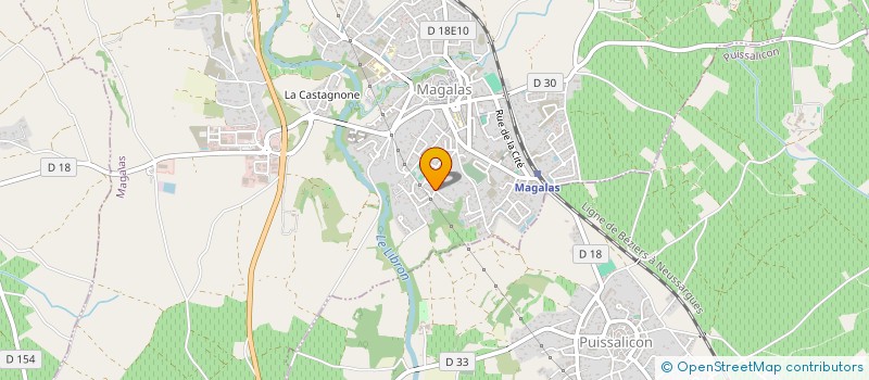 localisation de l'entreprise ACLT AUTOMOBILE  THEZAN-LES-BEZIERS