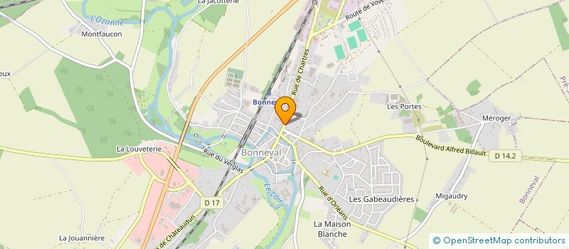 localisation de l'entreprise ACM 28 à BONNEVAL