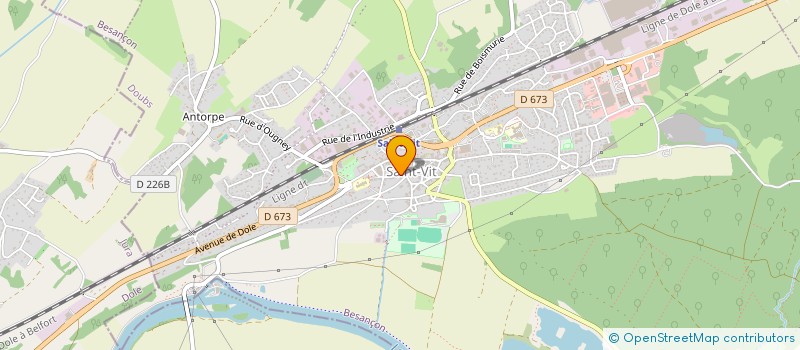 localisation de l'entreprise ACM  SAINT-VIT