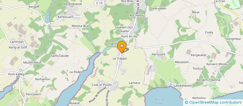 localisation de l'entreprise ACM à LOPERHET