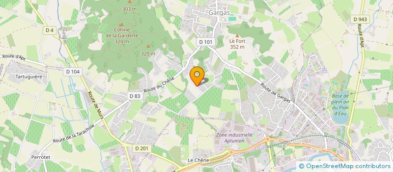 localisation de l'entreprise ACM  SAIGNON