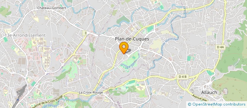 localisation de l'entreprise ACM à PLAN-DE-CUQUES