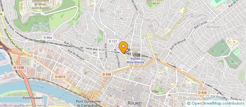 localisation de l'entreprise ACM à ROUEN