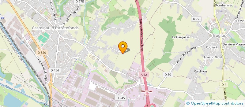 localisation de l'entreprise ACM à CASTELNAU-D'ESTRETEFONDS