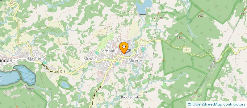 localisation de l'entreprise ACM à TSINGONI