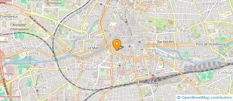 localisation de l'entreprise ACM  RENNES