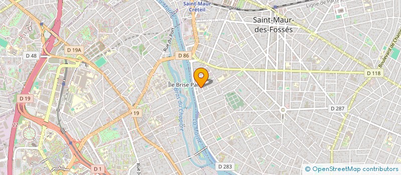 localisation de l'entreprise ACM à SAINT-MAUR-DES-FOSSES