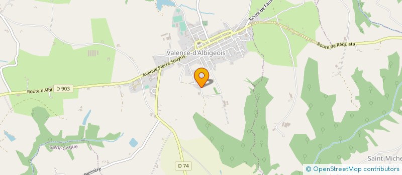 localisation de l'entreprise ACM  MARSSAC-SUR-TARN