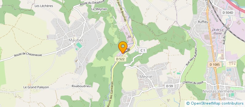 localisation de l'entreprise ACM AUGUSTO  MEYRIE