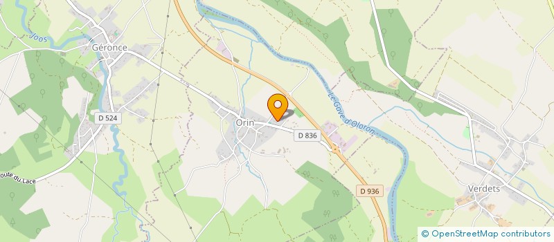 localisation de l'entreprise ACM AUTO  ORIN