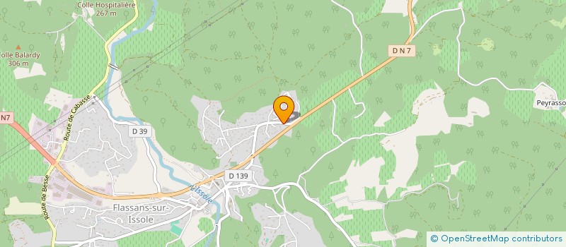 localisation de l'entreprise ACM BAT  FLASSANS-SUR-ISSOLE