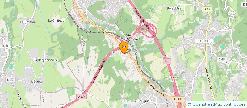 localisation de l'entreprise ACM CAPITAL  DARDILLY