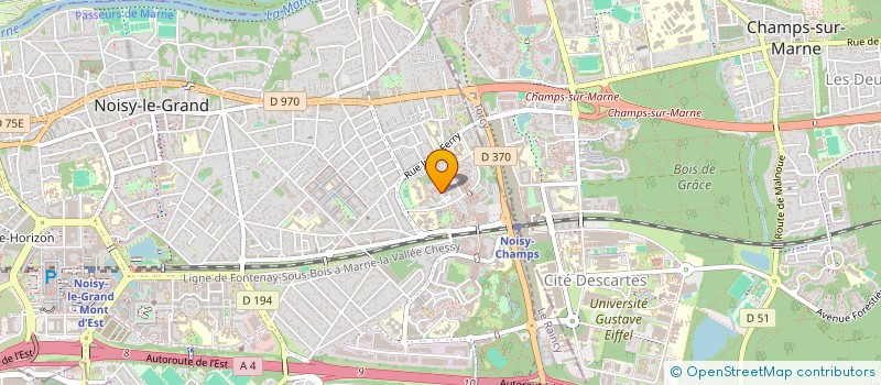 localisation de l'entreprise ACM COMPANY  NOISY-LE-GRAND