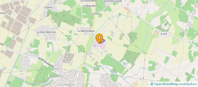 localisation de l'entreprise ACM CONSTRUCTION MACONNERIE  DIVATTE-SUR-LOIRE