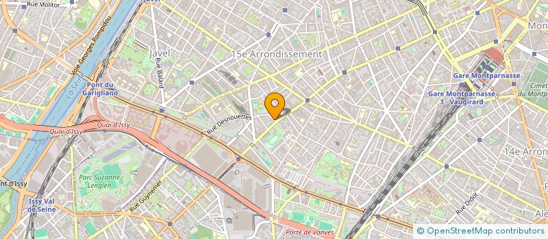 localisation de l'entreprise ACM DESIGN à PARIS