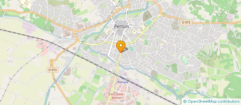localisation de l'entreprise ACM ENERGY à PERTUIS