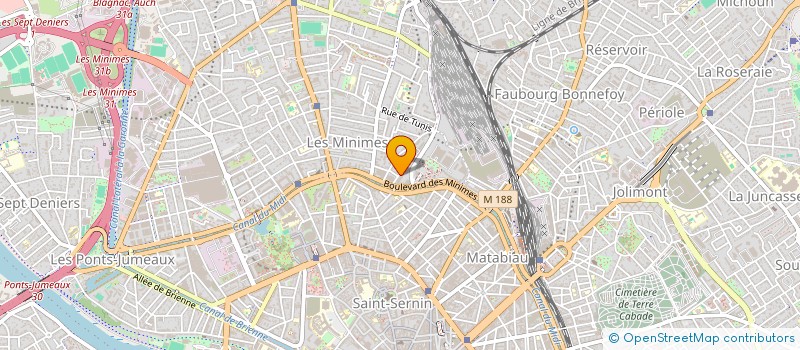 localisation de l'entreprise ACM FACADES à TOULOUSE