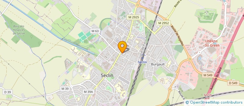 localisation de l'entreprise ACM'IMMO  SECLIN