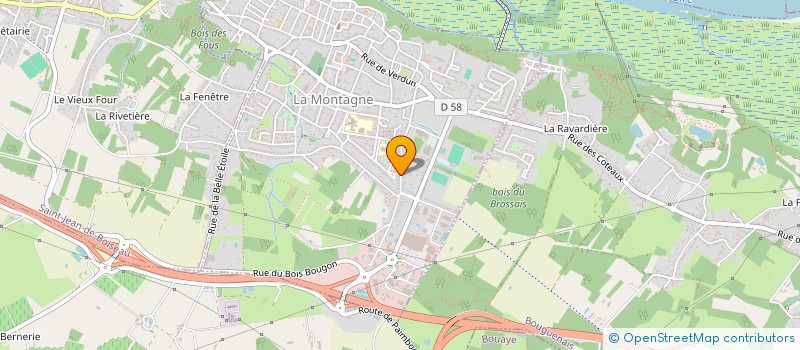 localisation de l'entreprise ACM INGENIERIE  LA MONTAGNE