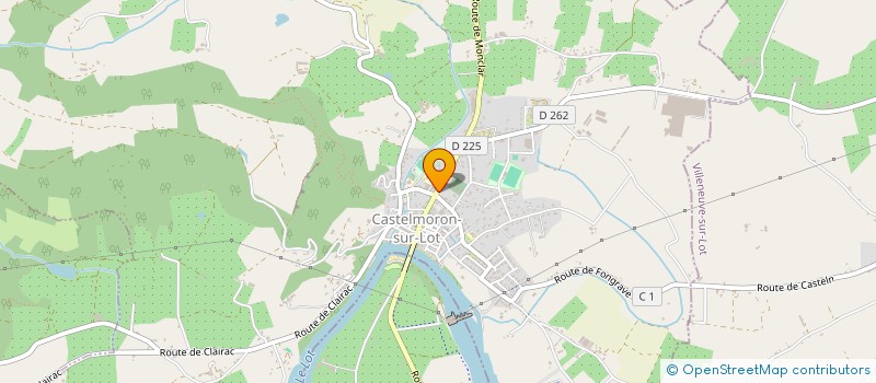 localisation de l'entreprise ACM MOTOCULTURE  CASTELMORON-SUR-LOT