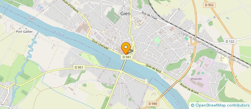localisation de l'entreprise ACM NAIL à GIEN
