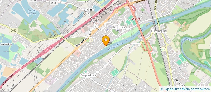 localisation de l'entreprise ACM OPTIQUE à ROQUETTES