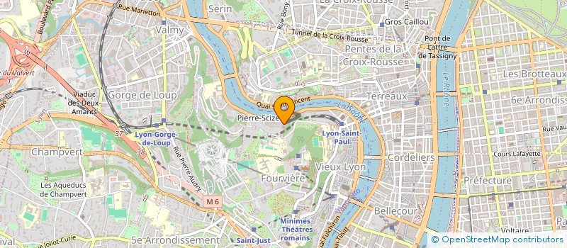 localisation de l'entreprise ACM-PRORIS à LYON