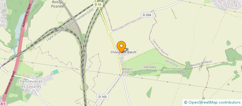 localisation de l'entreprise ACM TP à VEMARS