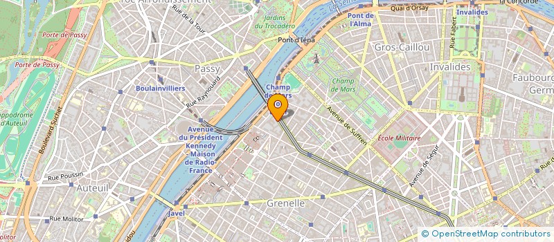 localisation de l'entreprise ACM TRADE  PARIS