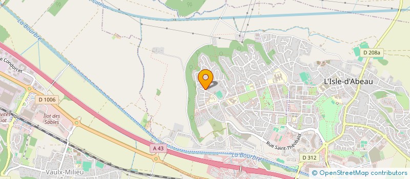 localisation de l'entreprise ACM2L à L'ISLE-D'ABEAU