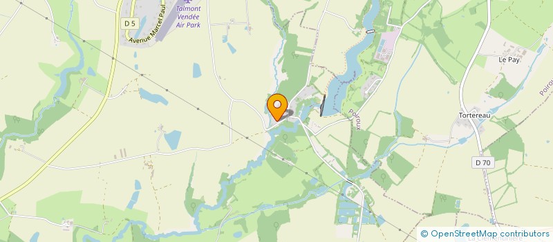 localisation de l'entreprise ACM3B  TALMONT-SAINT-HILAIRE